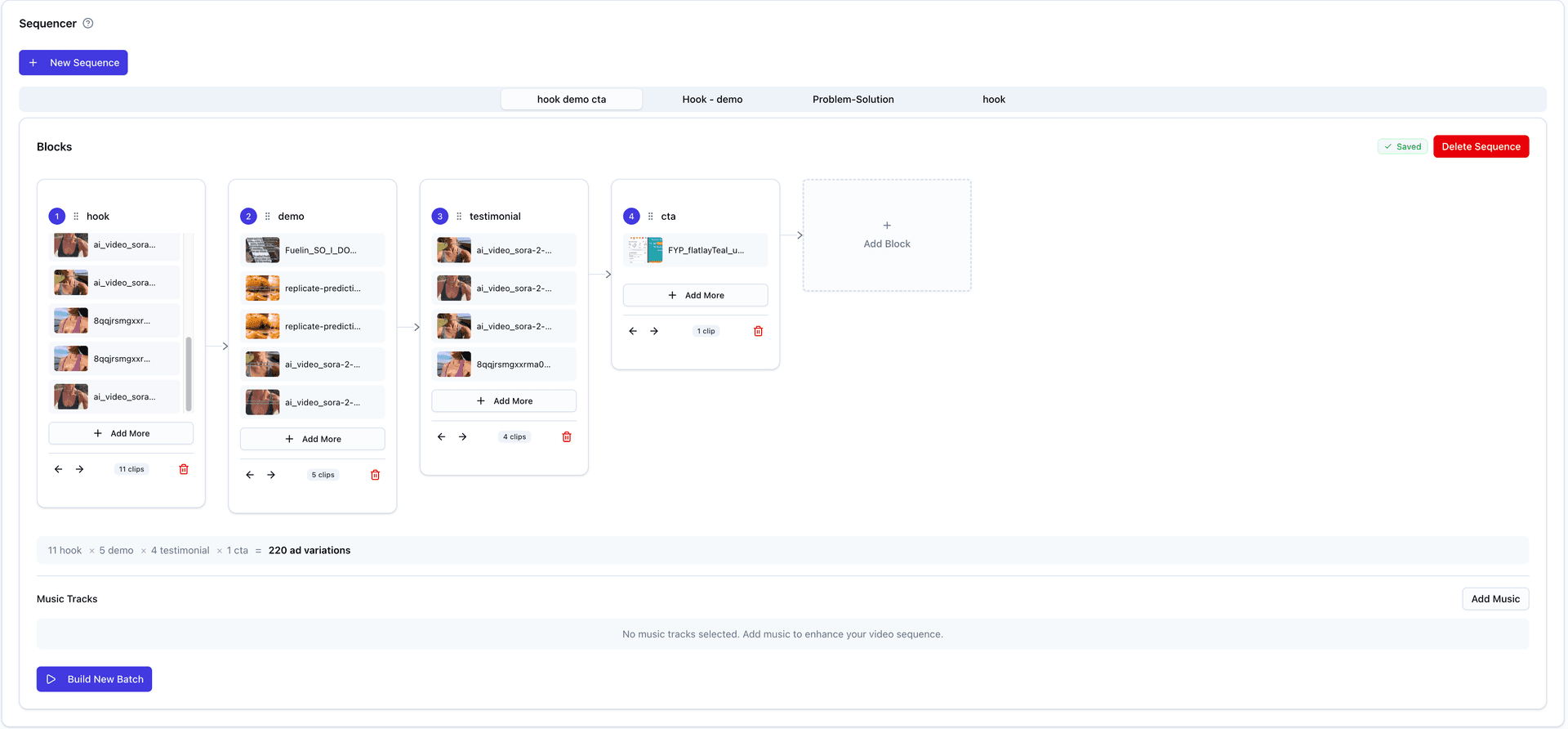 Ad Workshop — a redesigned sequencer built around how you actually think about modular ads