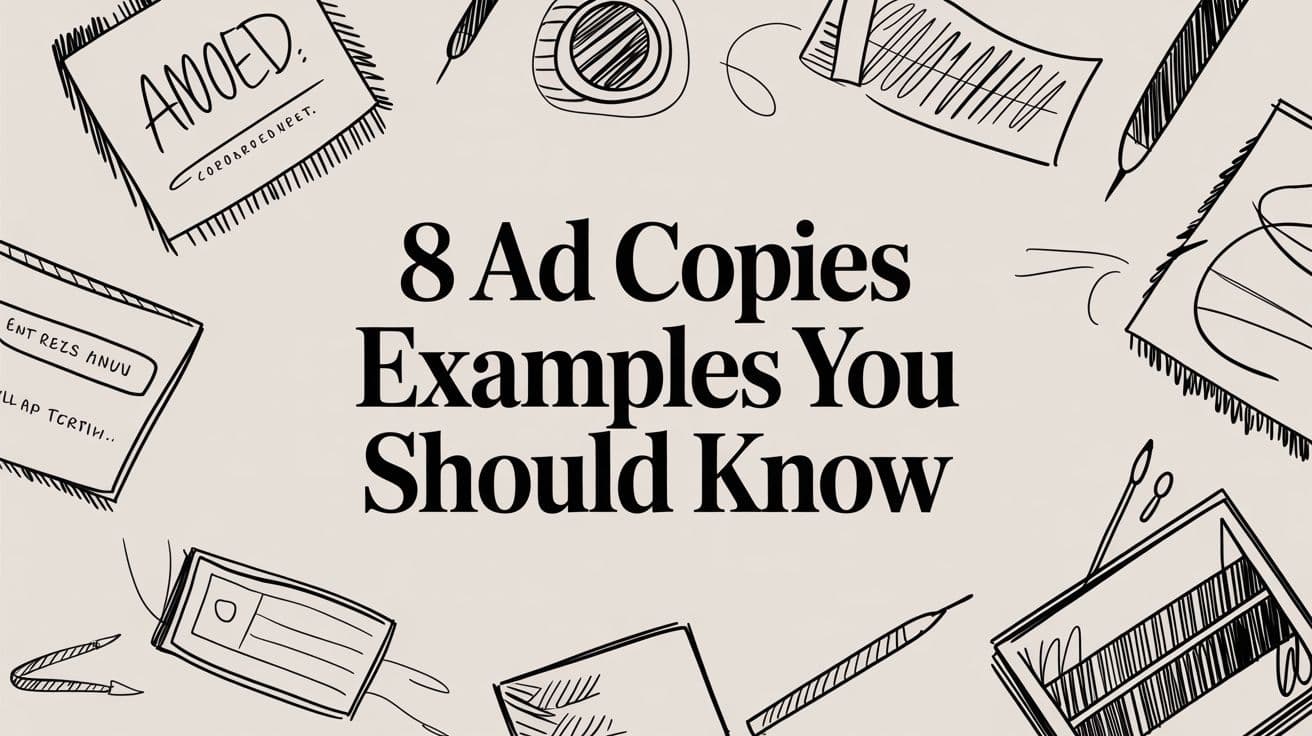 8 Ad Copies Examples You Should Know