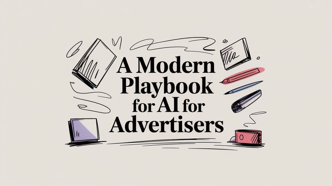 A Modern Playbook for AI for Advertisers