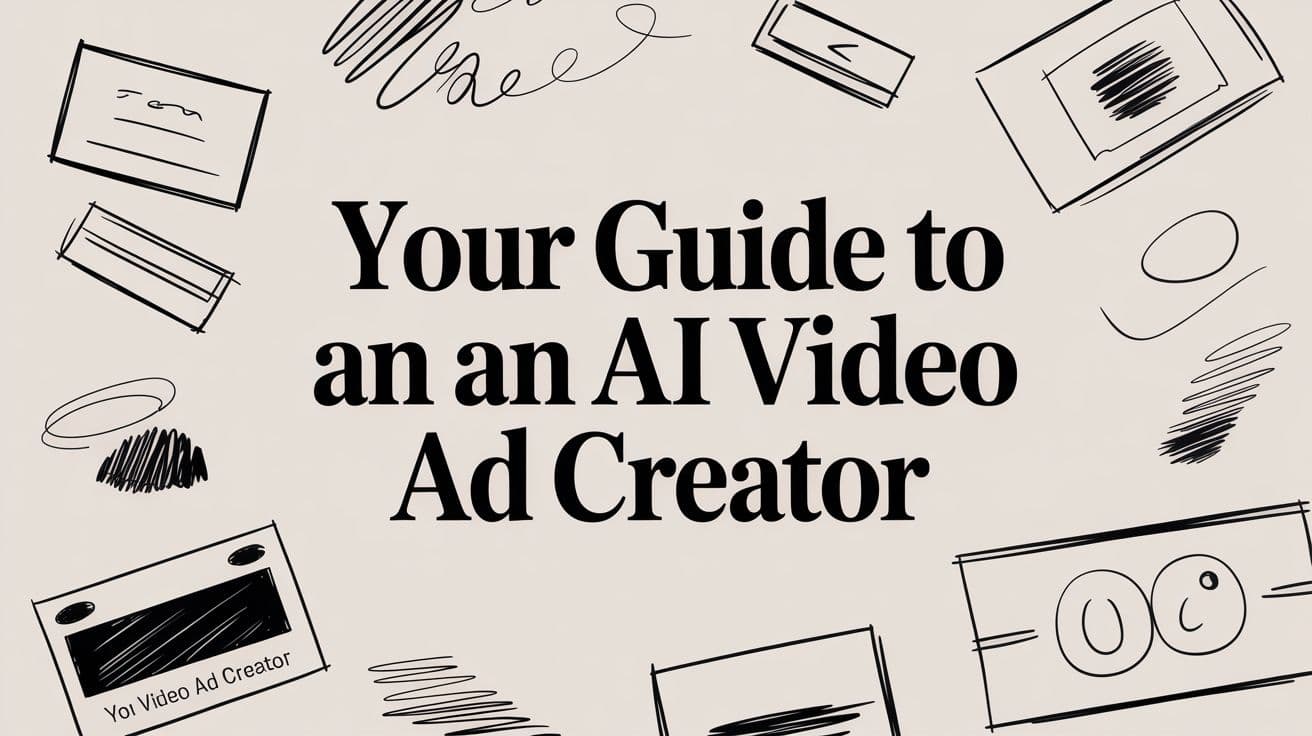 Your Guide to an AI Video Ad Creator