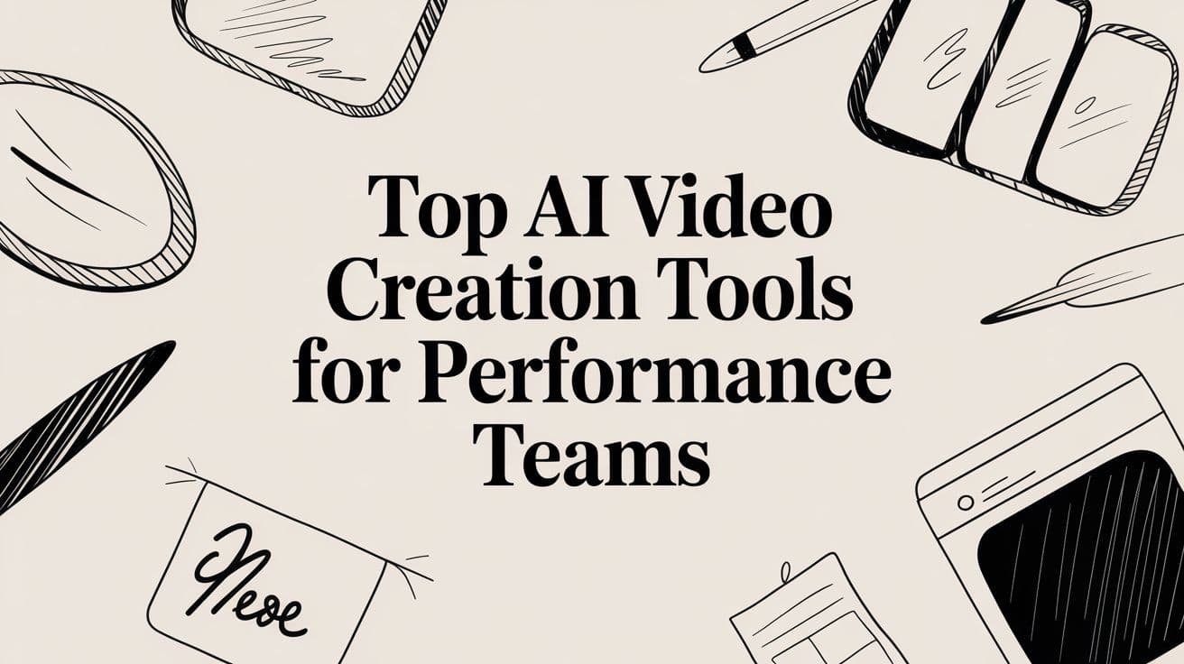 Top AI Video Creation Tools for Performance Marketing Teams