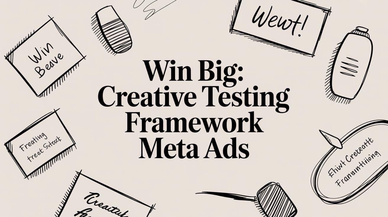 Win Big: Creative Testing Framework Meta Ads