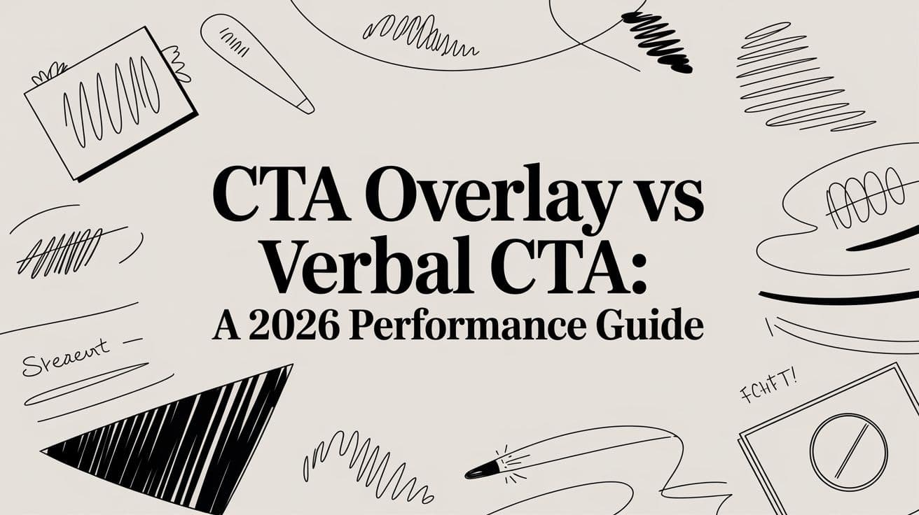 CTA Overlay vs Verbal CTA: A 2026 Performance Guide