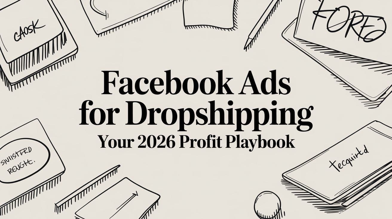 Facebook Ads for Dropshipping Your 2026 Profit Playbook