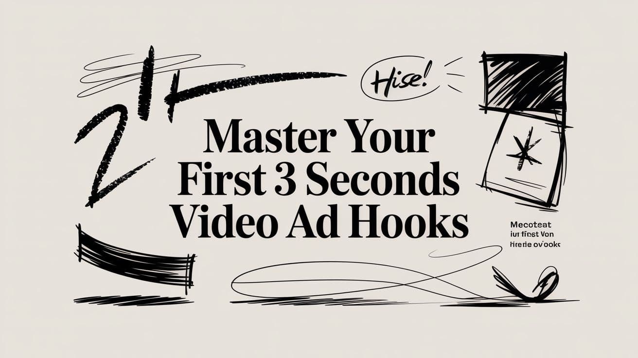 Master Your First 3 Seconds Video Ad Hooks