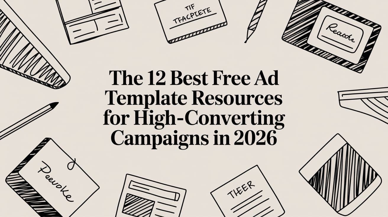 The 12 Best Free Ad Template Resources for High-Converting Campaigns in 2026