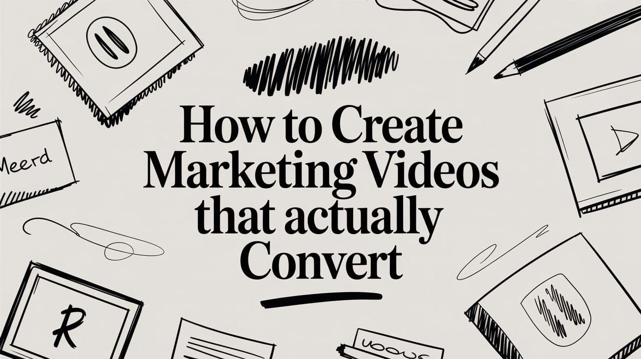 How to Create Marketing Videos That Actually Convert