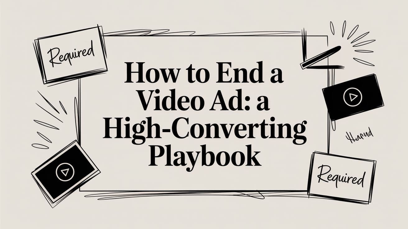 How to End a Video Ad: A High-Converting Playbook