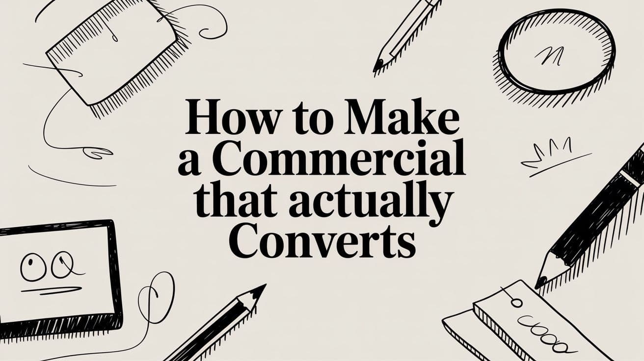 How to Make a Commercial That Actually Converts