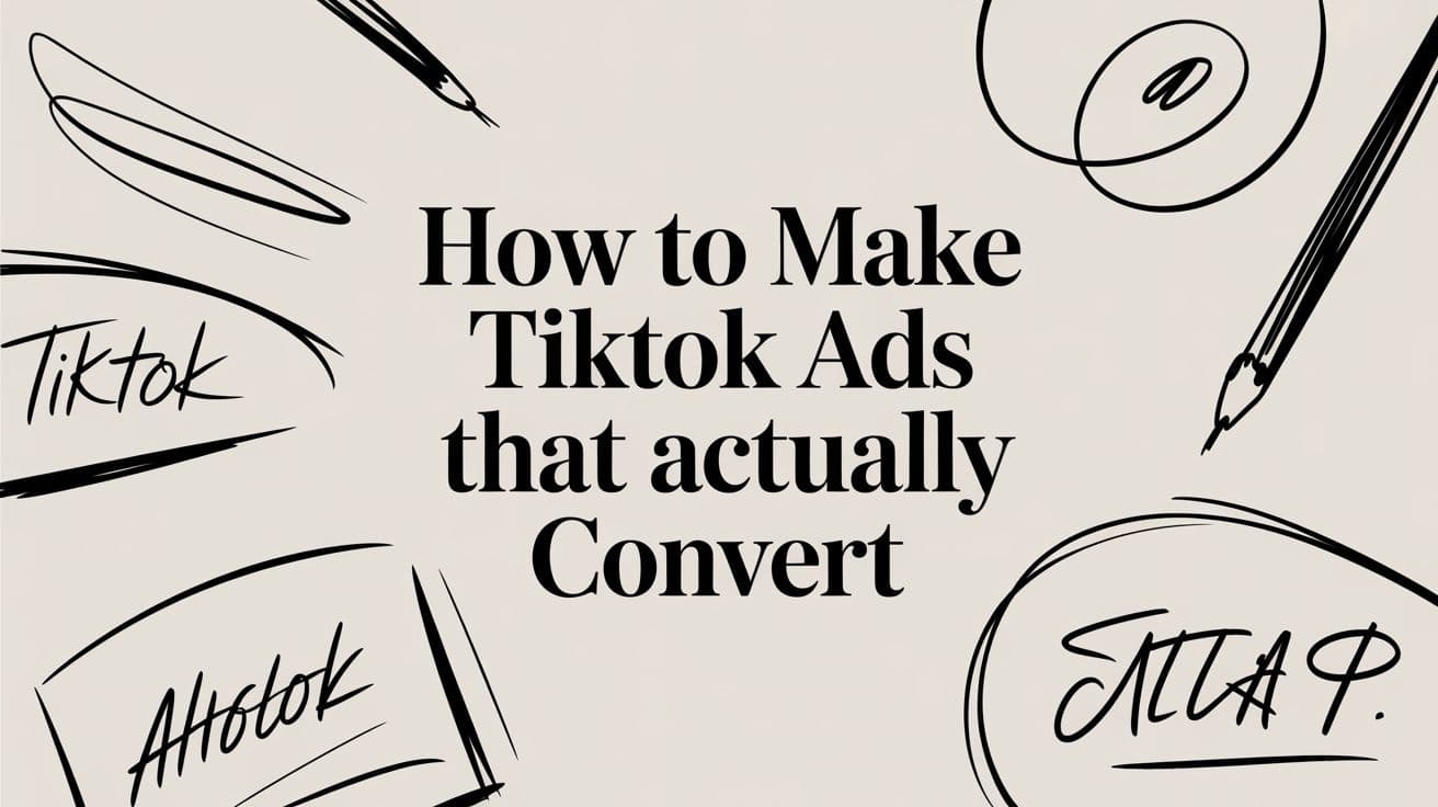 How to Make TikTok Ads That Actually Convert
