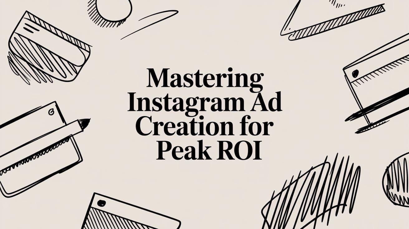 Mastering Instagram Ad Creation for Peak ROI