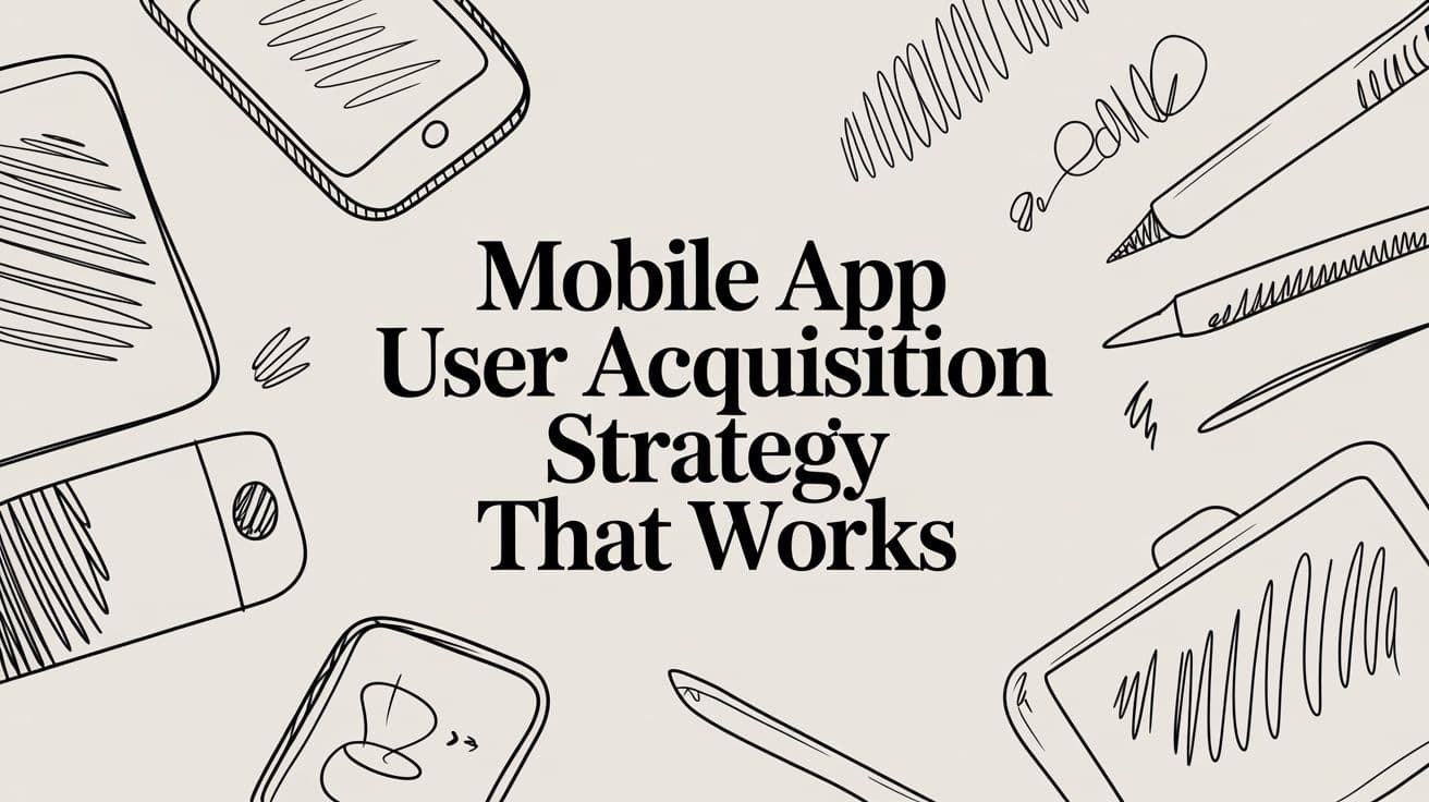 Mobile App User Acquisition Strategy That Works