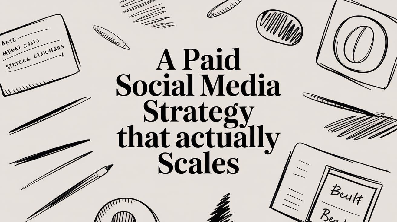 A Paid Social Media Strategy That Actually Scales