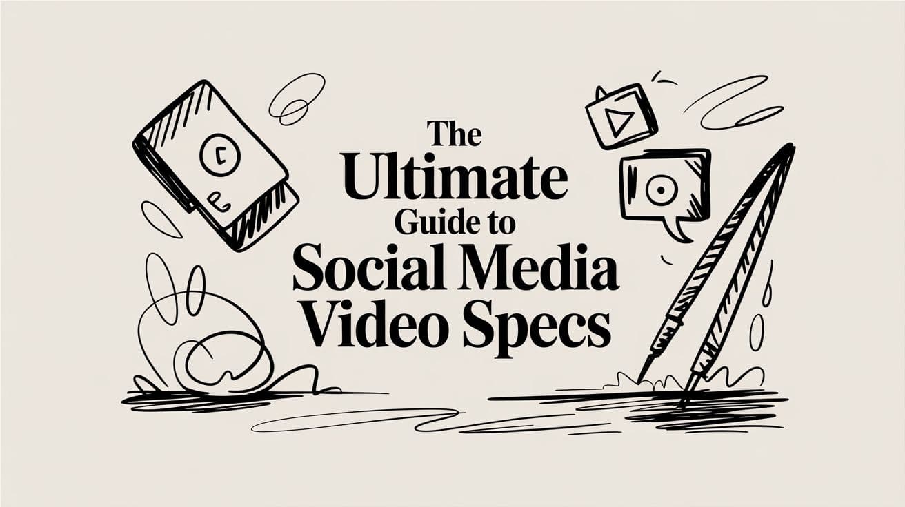 The Ultimate Guide to Social Media Video Specs