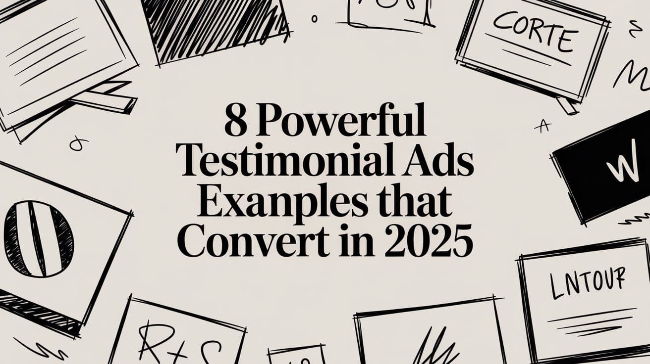 8 Powerful Testimonial Ads Examples That Convert in 2025