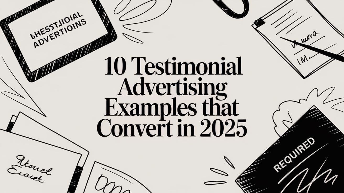 10 Testimonial Advertising Examples That Convert in 2025