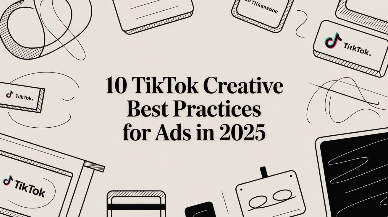 10 TikTok Creative Best Practices for Ads in 2025