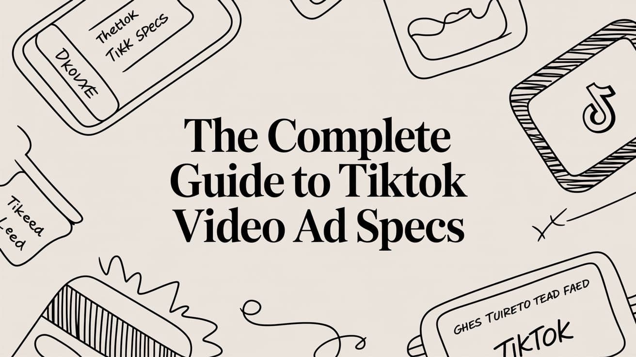 The Complete Guide to TikTok Video Ad Specs