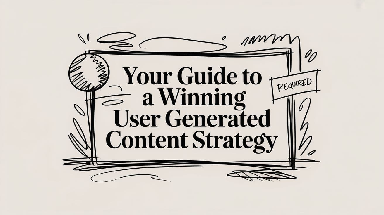 Your Guide to a Winning User Generated Content Strategy