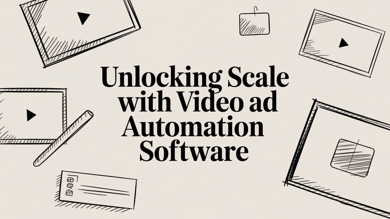 Unlocking Scale With Video Ad Automation Software
