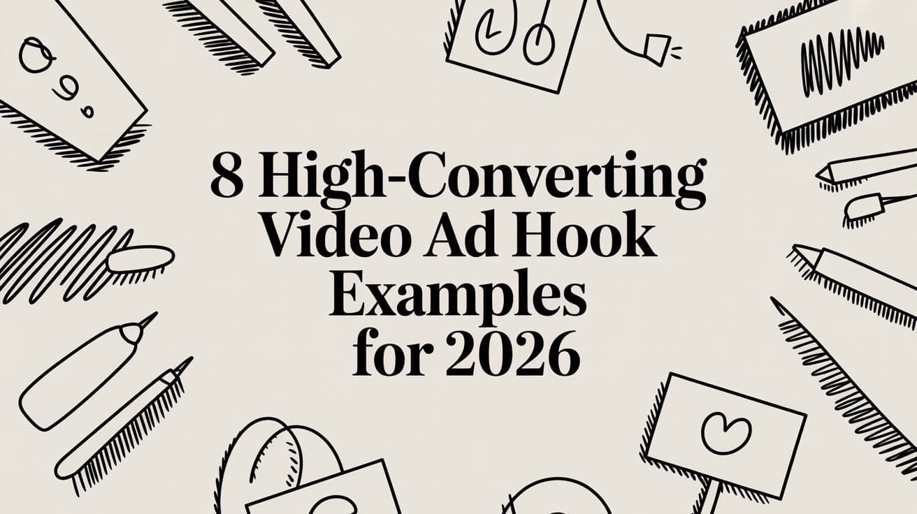 8 High-Converting Video Ad Hook Examples for 2026