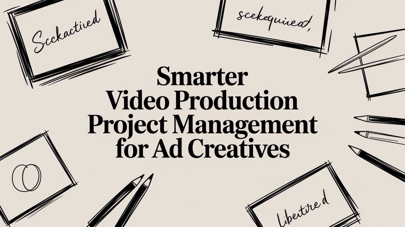 Smarter Video Production Project Management for Ad Creatives