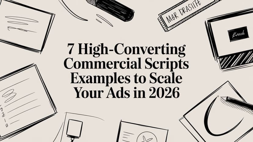 7 Commercial Script Examples That Convert in 2026 | Sovran