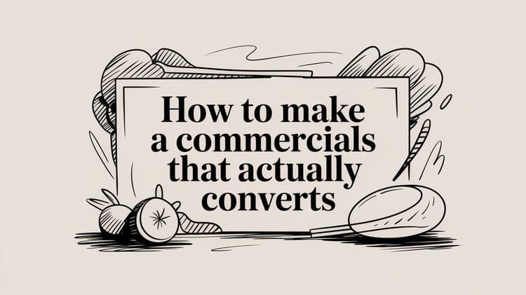 Create A Commercial How to Make a Commercial That Converts (2026 Guide) | Sovran – Creative ...
