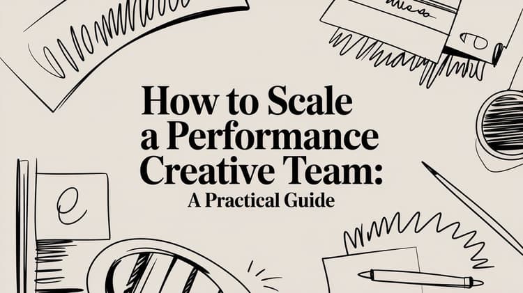 Scale Measuring Creativity How to Scale a Performance Creative Team: A Practical Guide | Sovran