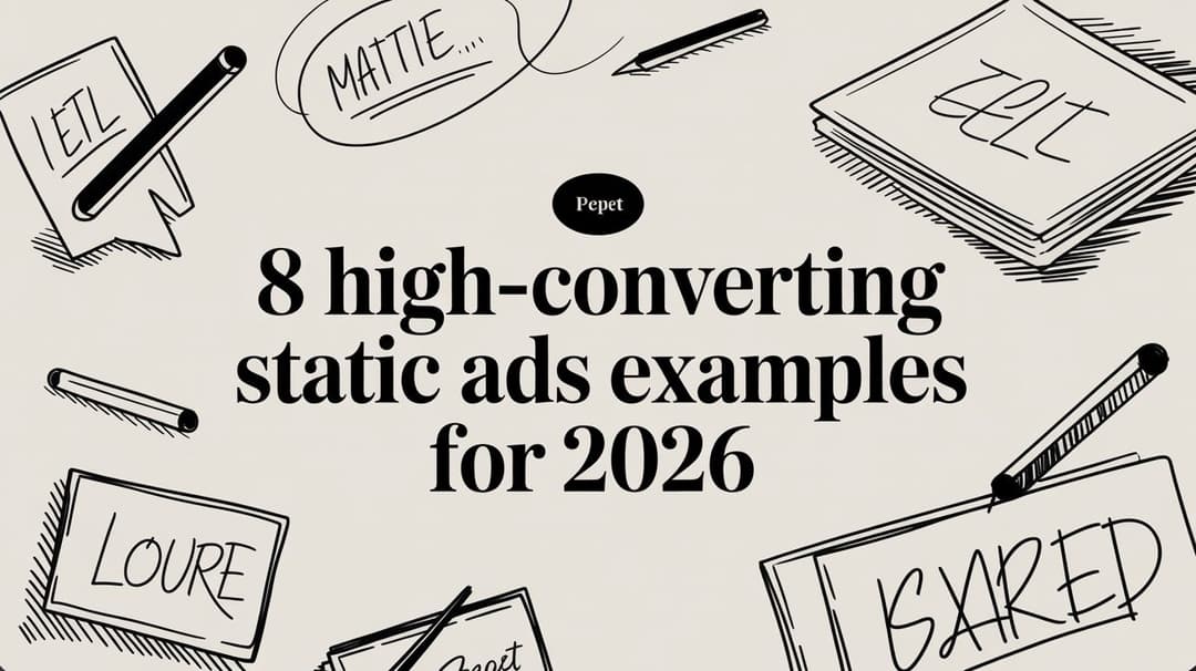 8 High-Converting Static Ad Examples for 2026 | Sovran