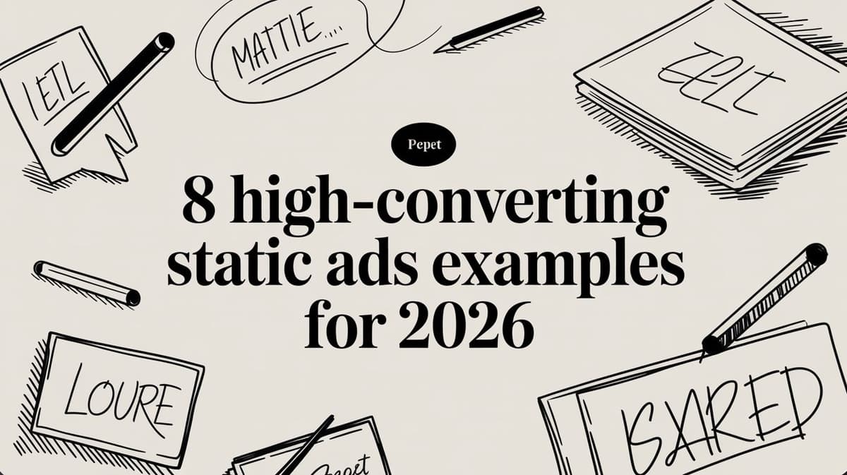8 High-Converting Static Ad Examples for 2026 | Sovran